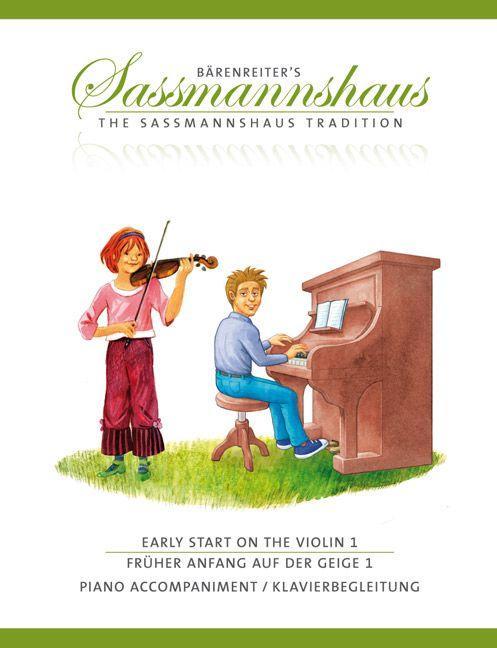 Produktbild: Früher Anfang auf der Geige 1 / Early Start on the Violin 1 -Klavierbegleitung- | Kurt Sassmannshaus