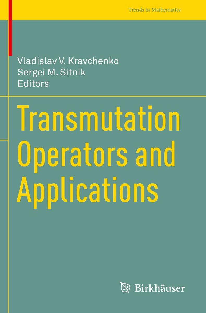 Produktbild: Transmutation Operators and Applications