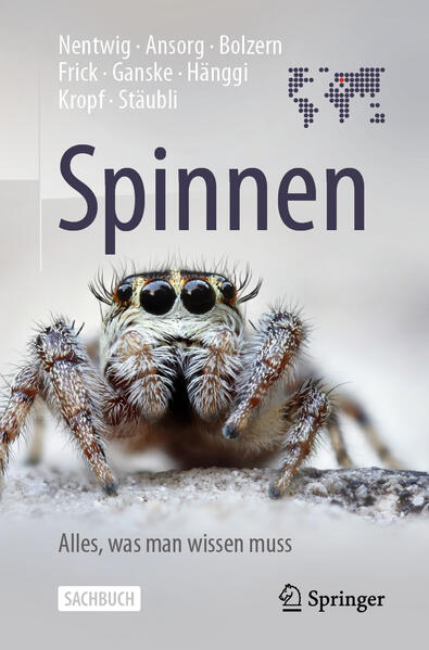 Produktbild: Spinnen - Alles, was man wissen muss | Wolfgang Nentwig, Jutta Ansorg, Angelo Bolzern, Holger Frick, Anne-Sarah Ganske