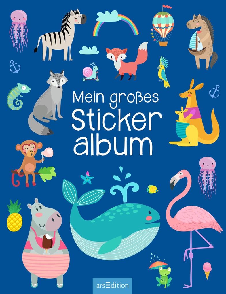 Weitere Ansicht: Mein großes Stickeralbum - Tiere