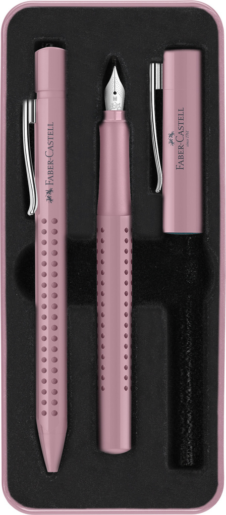 Weitere Ansicht: Faber-Castell Füller M/Set Grip 2010 rose shadows