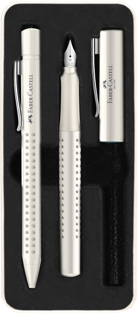 Weitere Ansicht: Faber-Castell Füller M/Set Grip 2010 coconut milk