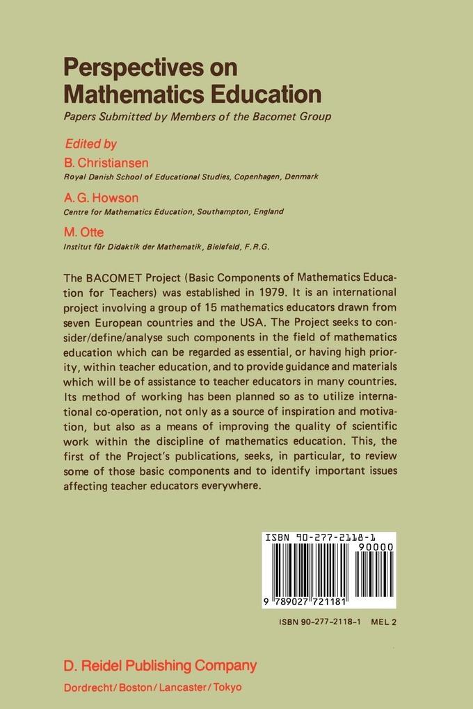 Weitere Ansicht: Perspectives on Mathematics Education