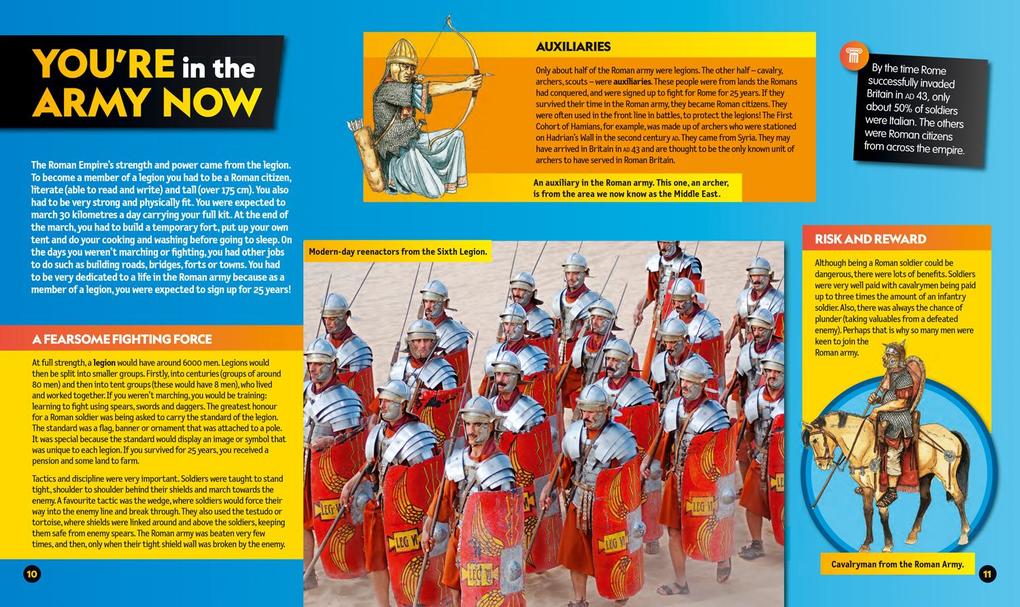 Weitere Ansicht: Everything: Romans in Britain | National Geographic Kids