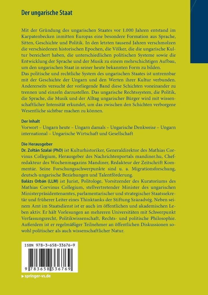 Weitere Ansicht: Der ungarische Staat