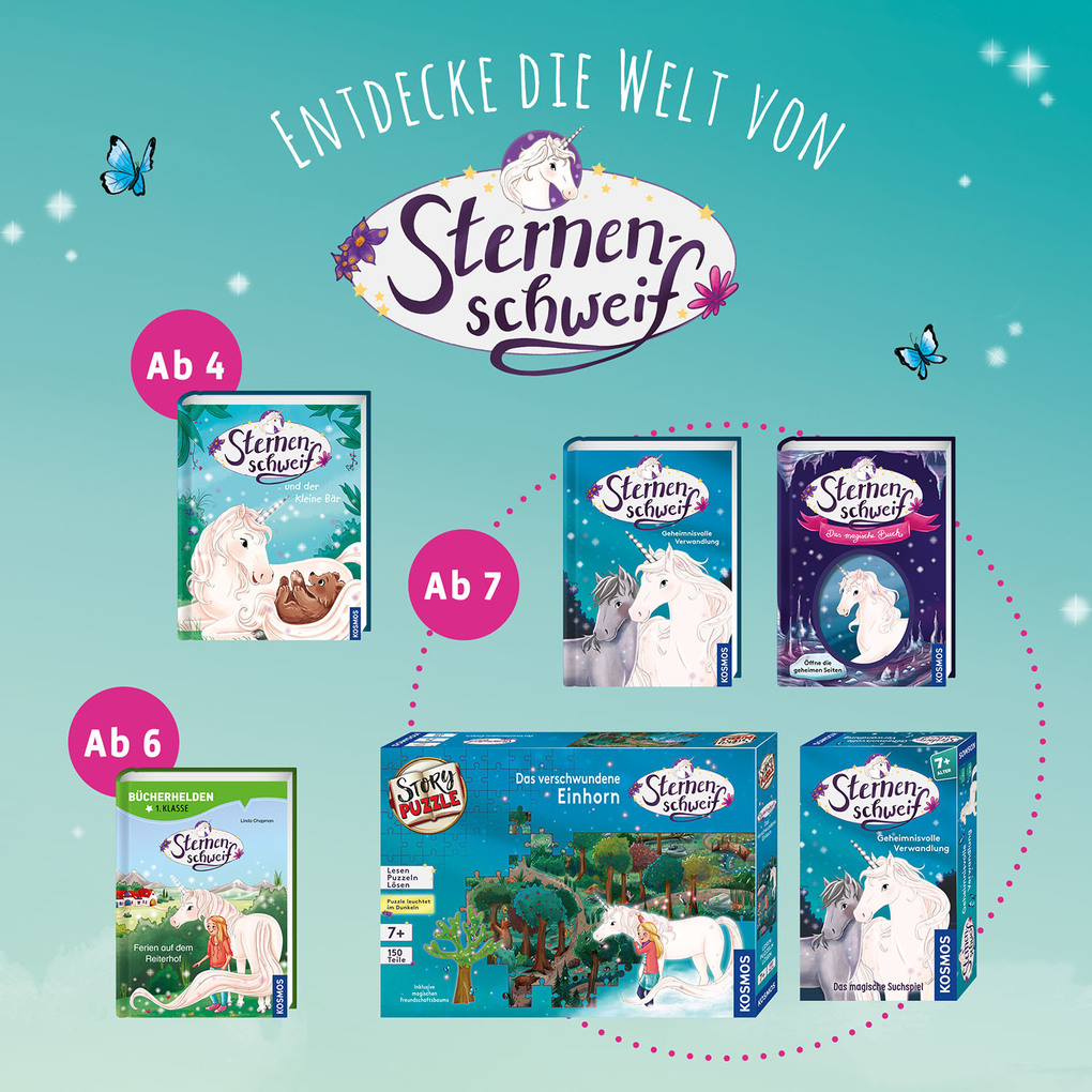 Weitere Ansicht: Sternenschweif, Bücherhelden 1. Klasse, Hilfe für die Ponys | Linda Chapman