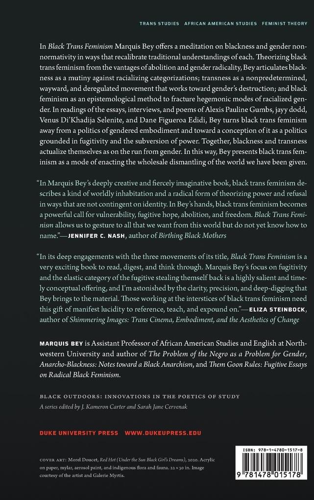 Weitere Ansicht: Black Trans Feminism | Marquis Bey