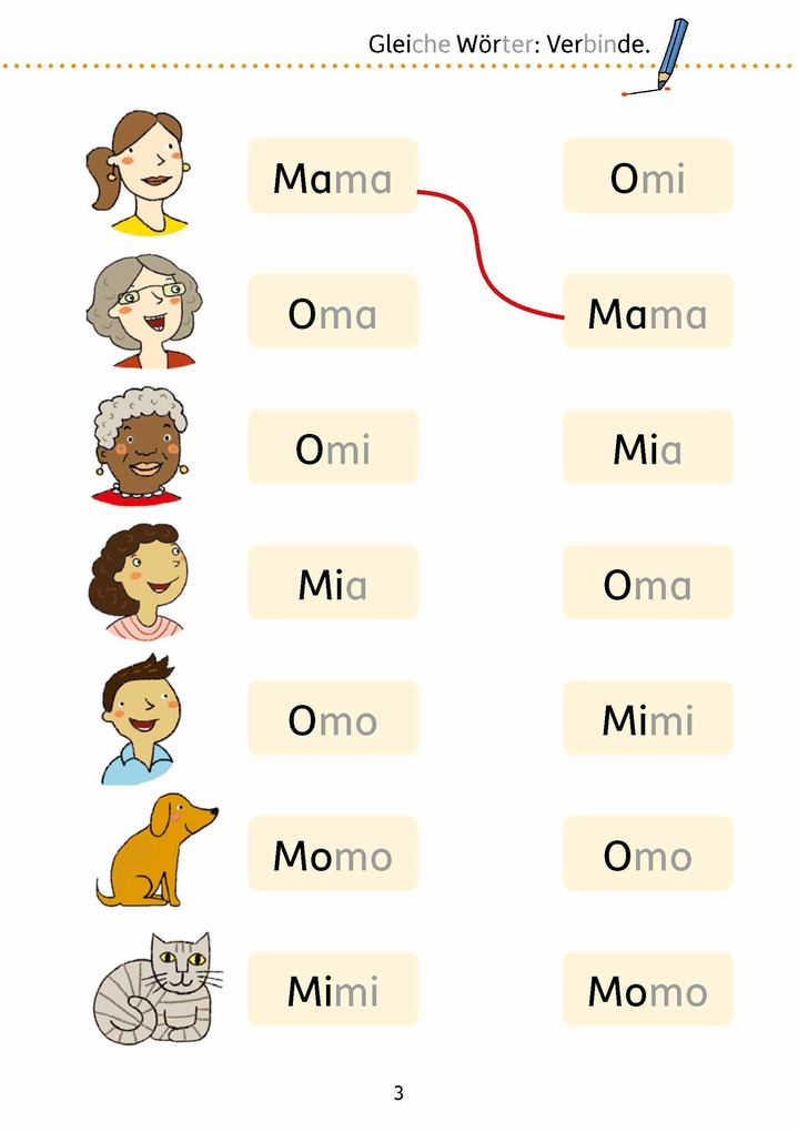 Weitere Ansicht: Mein Übungsheft Lesen 1. Klasse - Vom Wort zum Satz | Agnes Spiecker