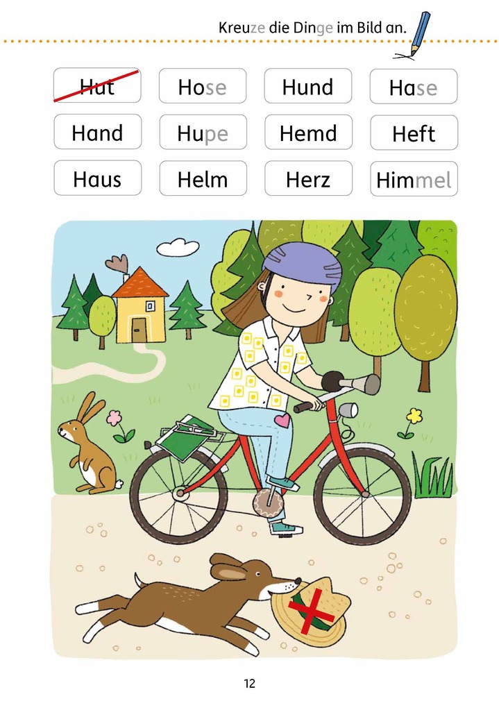 Weitere Ansicht: Mein Übungsheft Lesen 1. Klasse - Vom Wort zum Satz | Agnes Spiecker