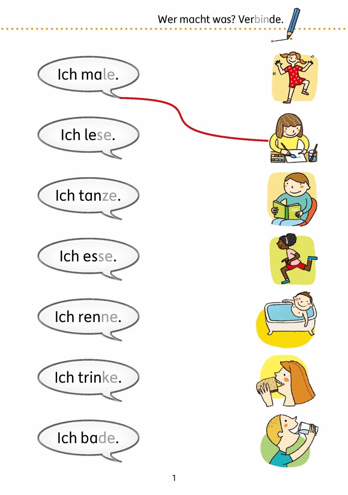 Weitere Ansicht: Mein Übungsheft Lesen 1. Klasse - Vom Satz zum Text | Agnes Spiecker