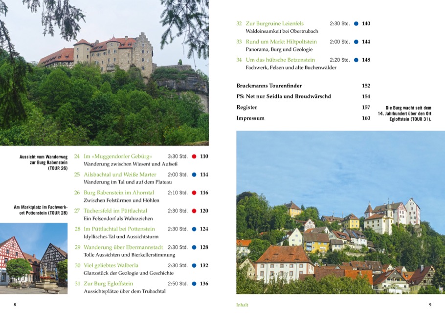 Weitere Ansicht: Wandergenuss Oberfranken und Fränkische Schweiz | Rainer D. Kröll