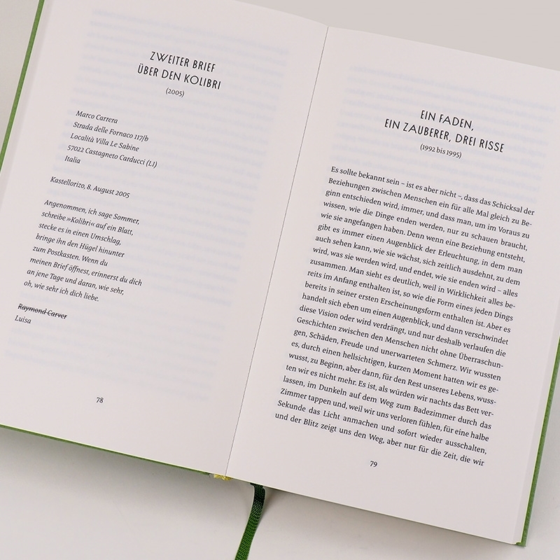 Weitere Ansicht: Der Kolibri | Sandro Veronesi