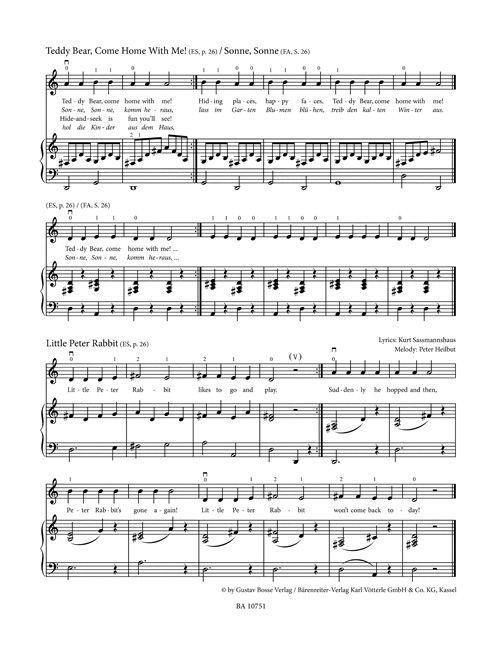 Weitere Ansicht: Früher Anfang auf der Geige 1 / Early Start on the Violin 1 -Klavierbegleitung- | Kurt Sassmannshaus