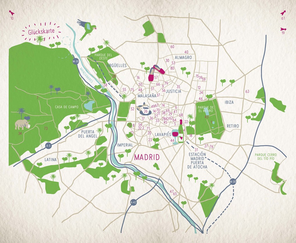 Weitere Ansicht: Glücksorte in Madrid | Anne-Kathrin Wieging, Javier Sardón