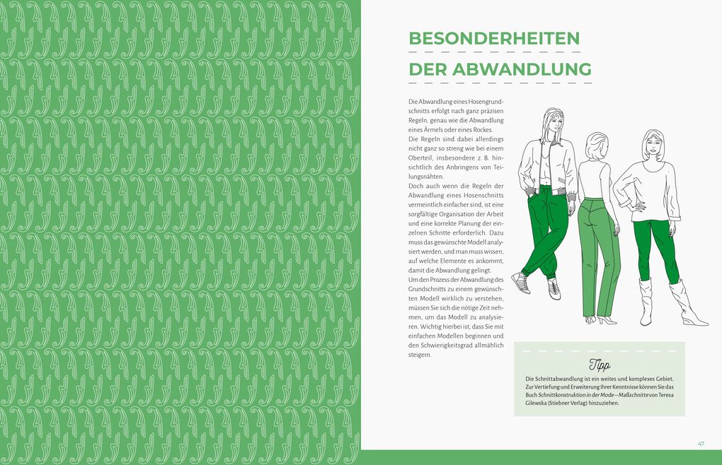 Weitere Ansicht: Schnittkonstruktion in der Mode: Hosen | Teresa Gilewska