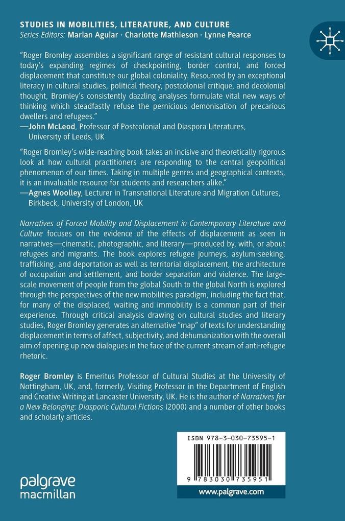 Weitere Ansicht: Narratives of Forced Mobility and Displacement in Contemporary Literature and Culture | Roger Bromley