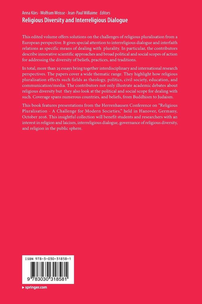 Weitere Ansicht: Religious Diversity and Interreligious Dialogue