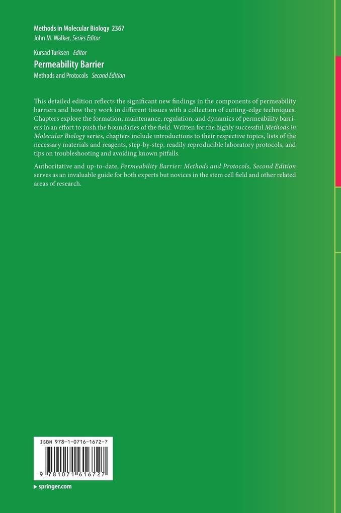 Weitere Ansicht: Permeability Barrier