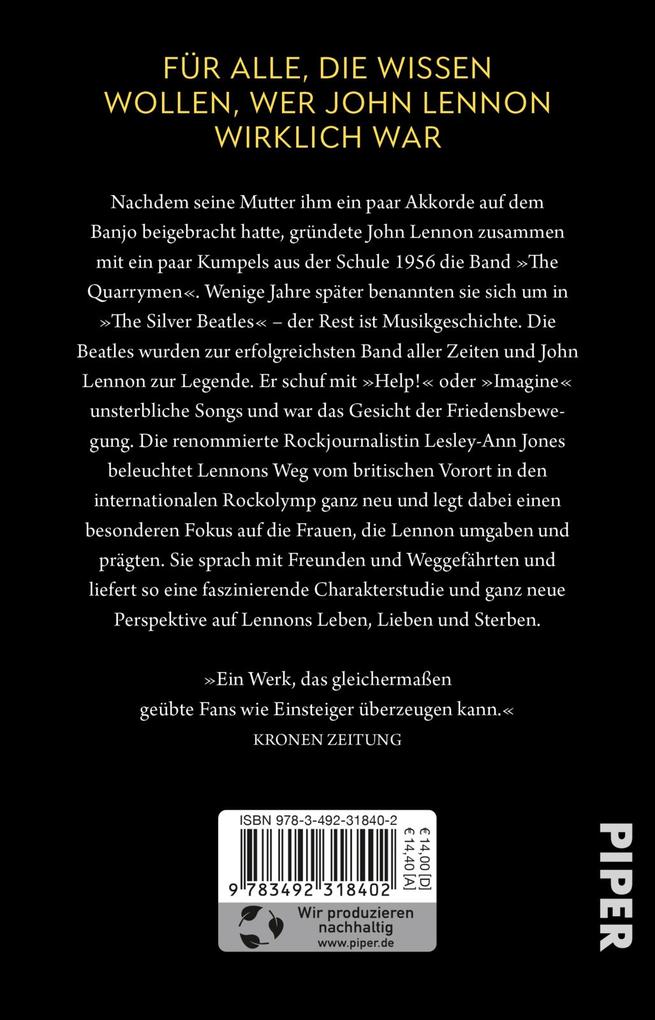 Weitere Ansicht: John Lennon | Lesley-Ann Jones