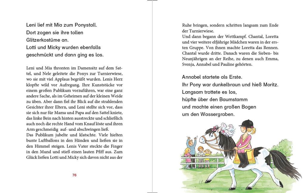Weitere Ansicht: Erst ich ein Stück, dann du - Leni & Lotti - Ferien auf dem Ponyhof | Patricia Schröder