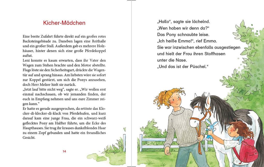 Weitere Ansicht: Erst ich ein Stück, dann du - Leni & Lotti - Ferien auf dem Ponyhof | Patricia Schröder
