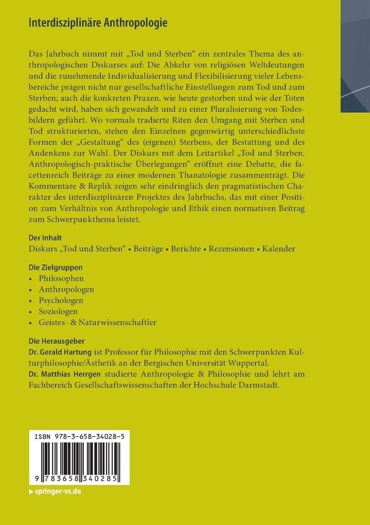 Weitere Ansicht: Interdisziplinäre Anthropologie