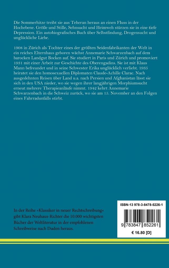 Weitere Ansicht: Das glückliche Tal | Annemarie Schwarzenbach