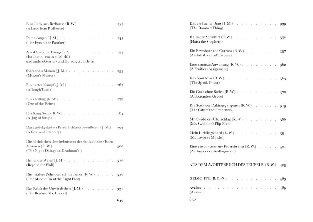 Weitere Ansicht: Ambrose Bierce, Gesammelte Werke | Ambrose Bierce