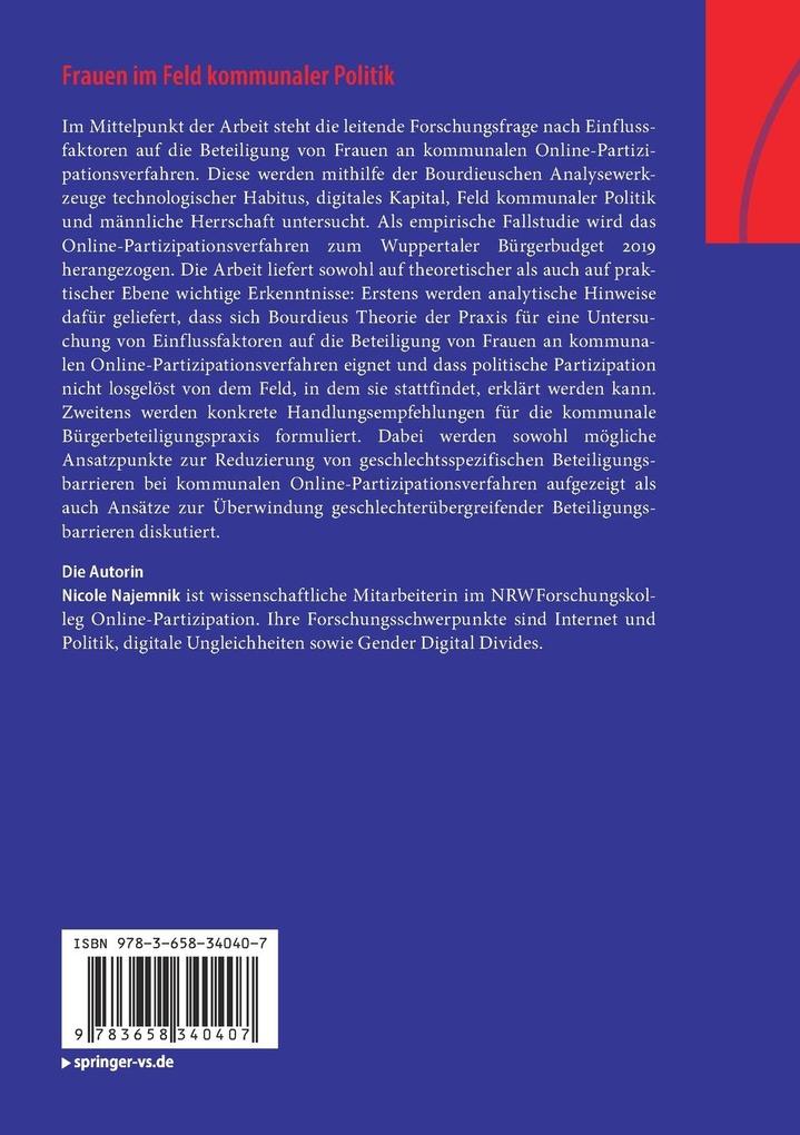 Weitere Ansicht: Frauen im Feld kommunaler Politik | Nicole Najemnik
