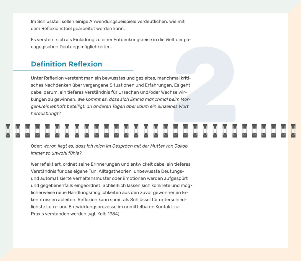 Weitere Ansicht: kindergarten heute Reflexionstool | Birgit Thurmann