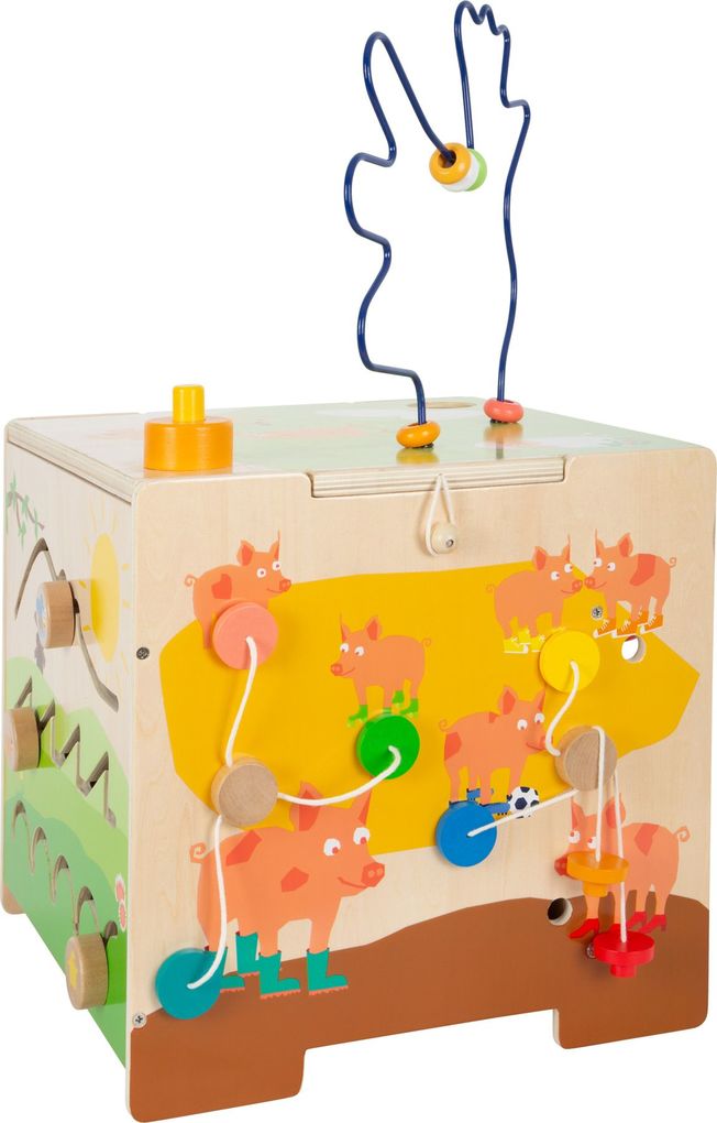 Weitere Ansicht: small foot - Motorikwürfel Landleben