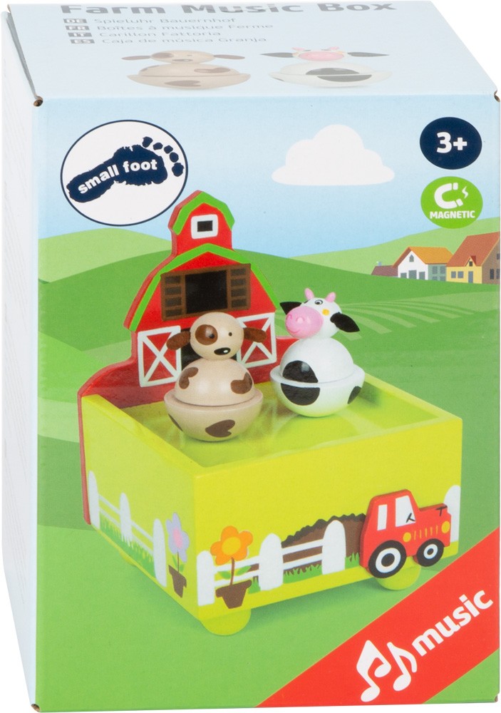 Weitere Ansicht: small foot 11715 - Spieluhr Bauernhof, Holz