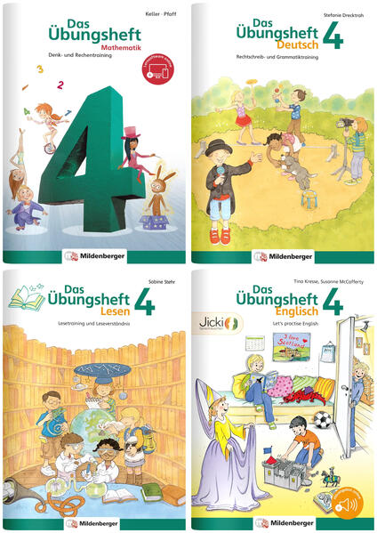 Produktbild: Sicher ins 5. Schuljahr - Paket: Rechnen - Schreiben - Lesen - Grammatik - Englisch · Klasse 4 | diverse, Sabine Stehr