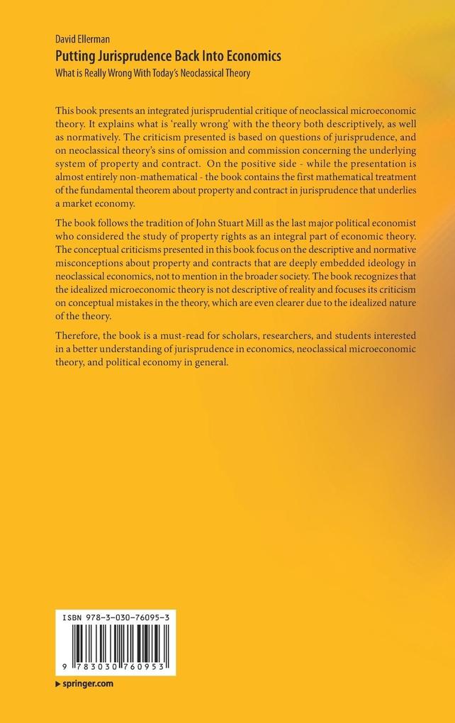 Weitere Ansicht: Putting Jurisprudence Back Into Economics | David Ellerman