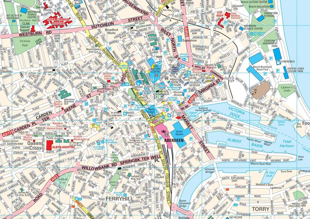 Weitere Ansicht: Aberdeen Pocket Map | Collins Maps