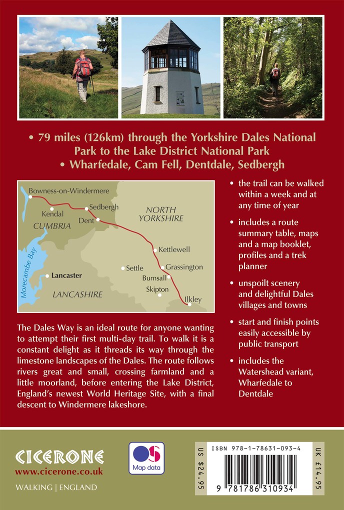 Weitere Ansicht: Walking the Dales Way | Terry Marsh