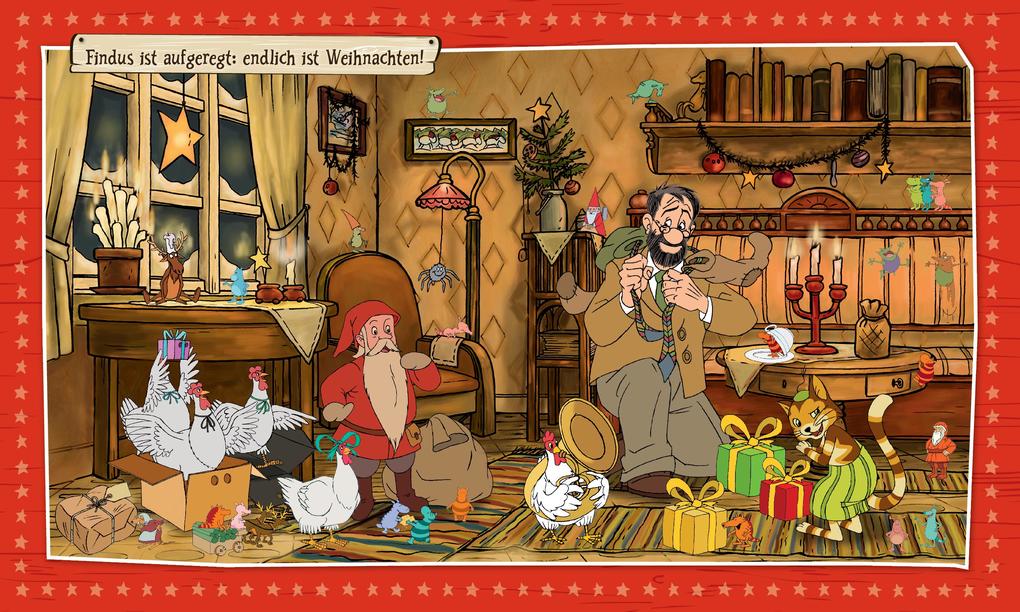 Weitere Ansicht: Wimmeliges Weihnachtsfest mit Pettersson und Findus | Sven Nordqvist, Steffi Korda