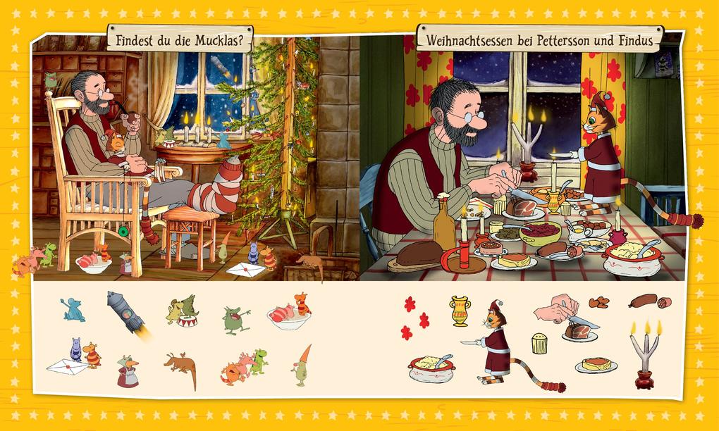 Weitere Ansicht: Wimmeliges Weihnachtsfest mit Pettersson und Findus | Sven Nordqvist, Steffi Korda