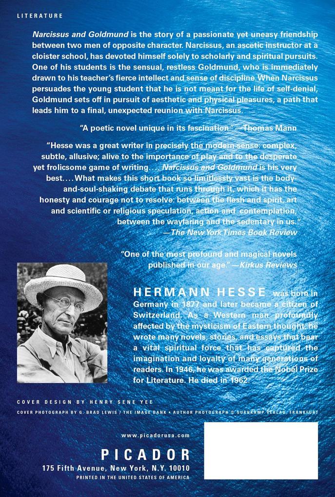 Weitere Ansicht: Narcissus and Goldmund | Hermann Hesse