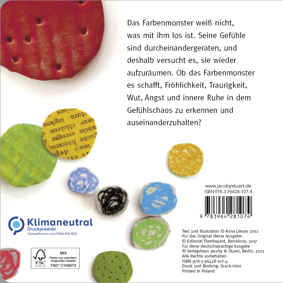 Weitere Ansicht: Das Farbenmonster | Anna Llenas