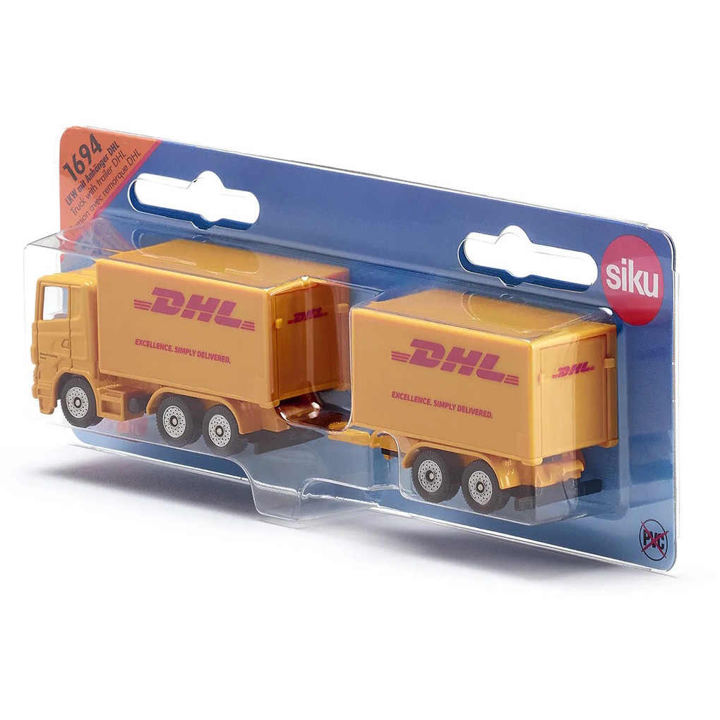Produktbild: SIKU - LKW mit Anhänger DHL