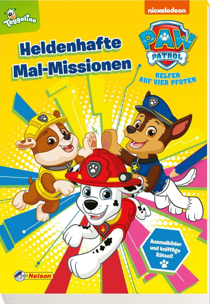 Produktbild: PAW Patrol: Heldenhafte Mal-Missionen