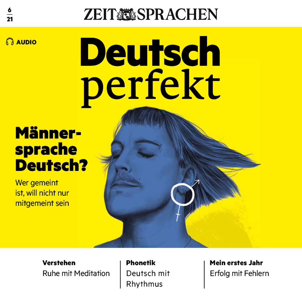 Produktbild: Deutsch lernen Audio - Männersprache Deutsch? | Alia Begisheva