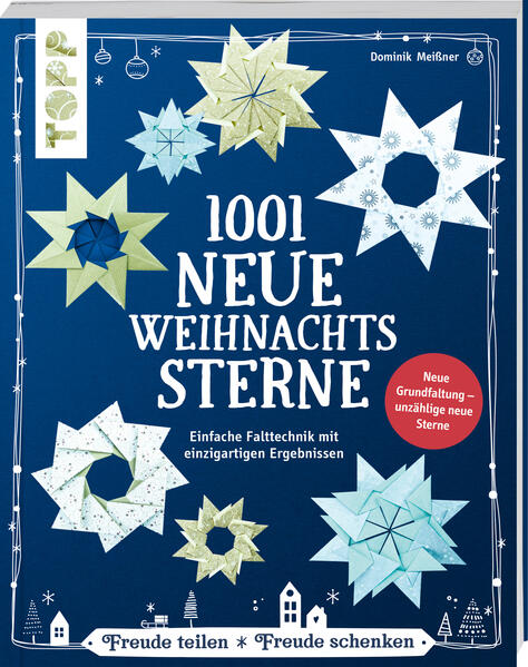 Produktbild: 1001 neue Weihnachtssterne (kreativ.kompakt) | Dominik Meißner