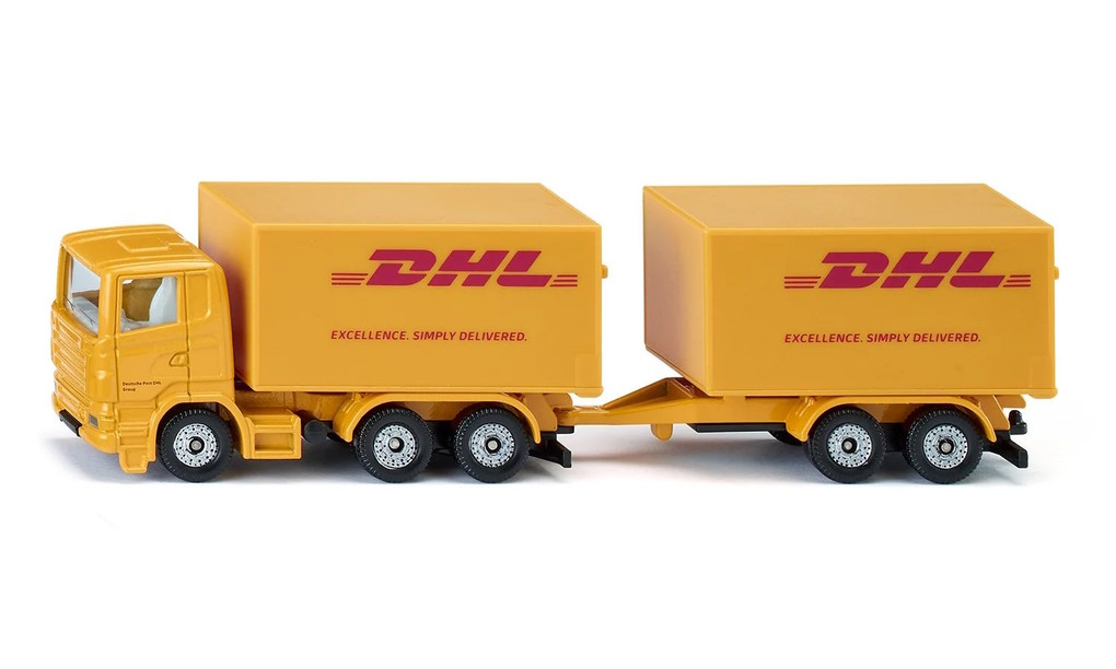 Weitere Ansicht: SIKU - LKW mit Anhänger DHL