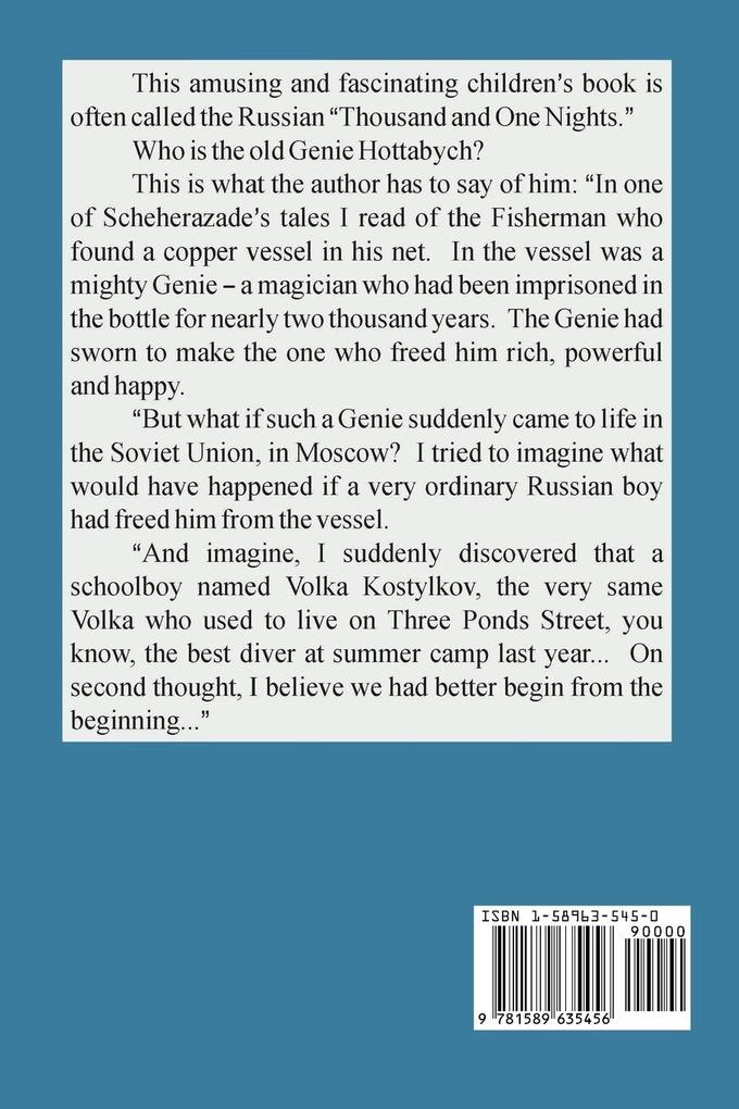 Weitere Ansicht: The Old Genie Hottabych | Lazar Lagin