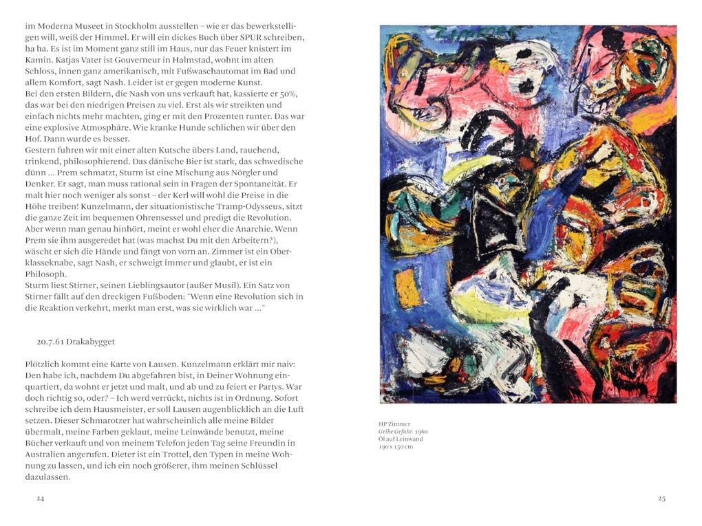 Weitere Ansicht: »es gibt im Moment keine besseren Künstler als uns in Deutschland« | Nina Zimmer, HP Zimmer, Matthias Mühling, Neil Holt