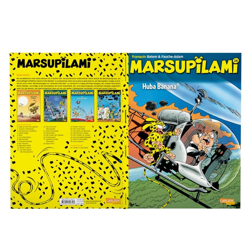 Weitere Ansicht: Marsupilami 26: Huba Banana | André Franquin, Xavier Fauche, Adam