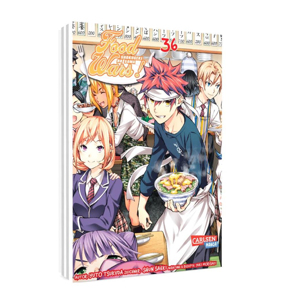 Weitere Ansicht: Food Wars - Shokugeki No Soma 36 | Yuki Morisaki, Shun Saeki, Yuto Tsukuda