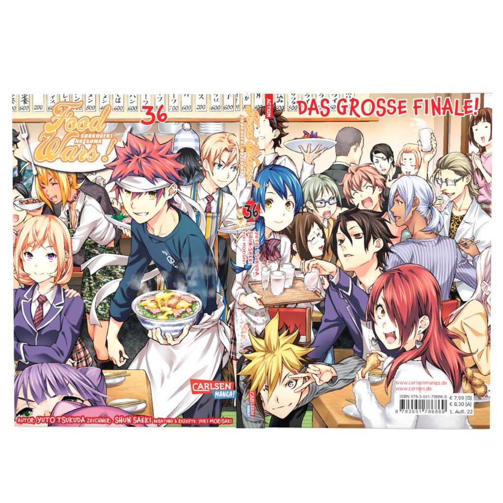 Weitere Ansicht: Food Wars - Shokugeki No Soma 36 | Yuki Morisaki, Shun Saeki, Yuto Tsukuda
